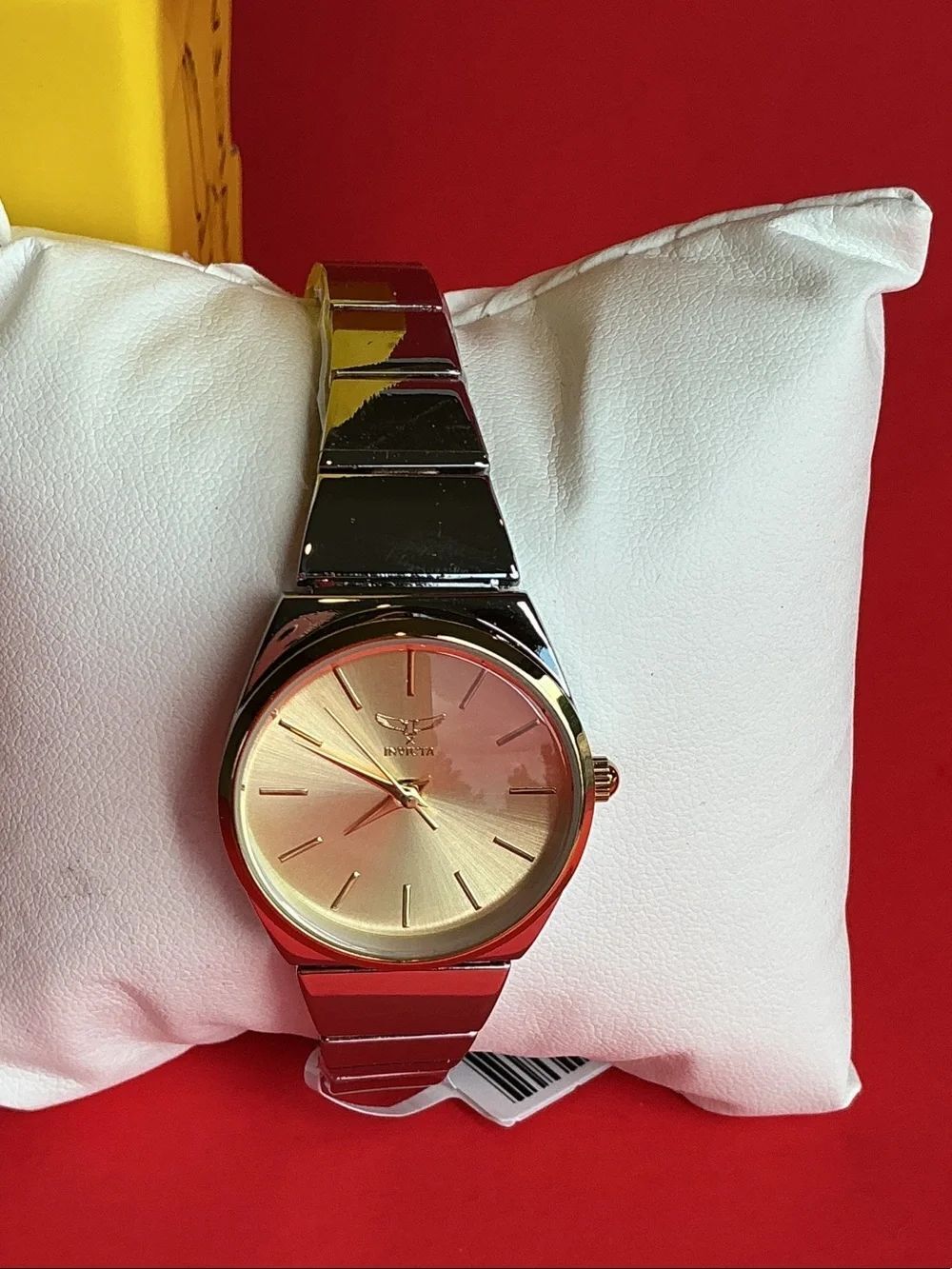 Invicta Women's Silver Bracelet Watch with Champagne Dial